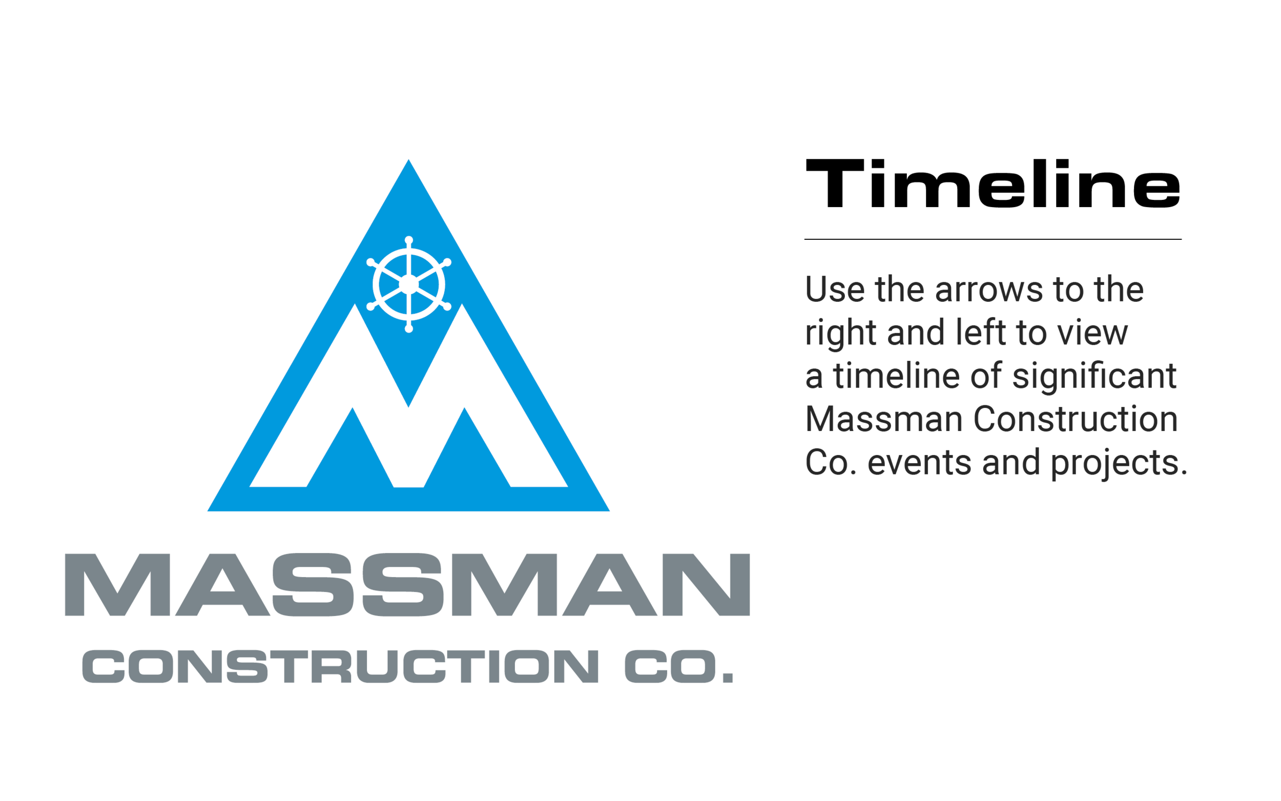 Massman Construction History Est. 1908